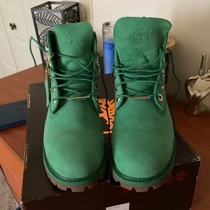 Limited Edition Green Timbs